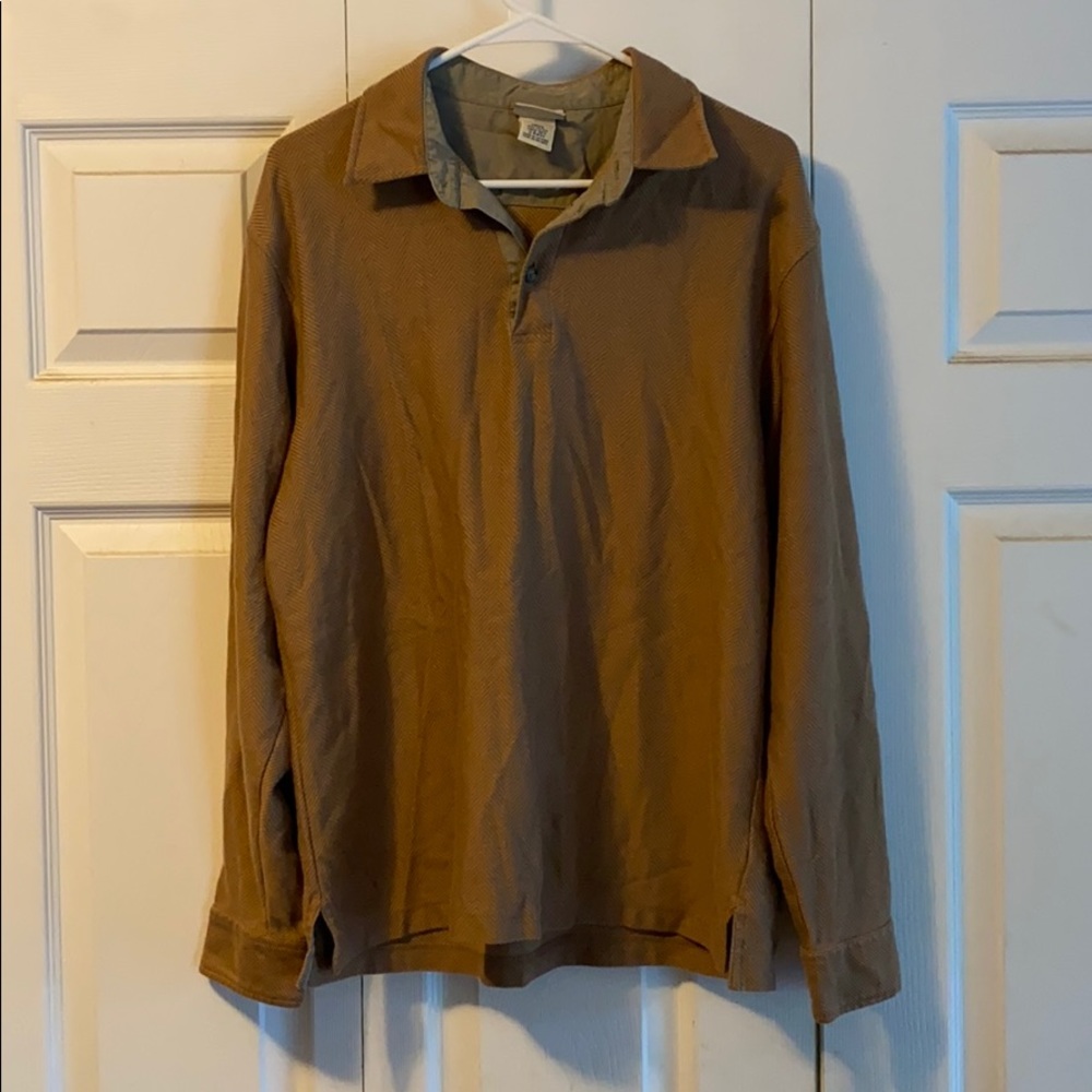 Vintage LL Bean Collard Shirt